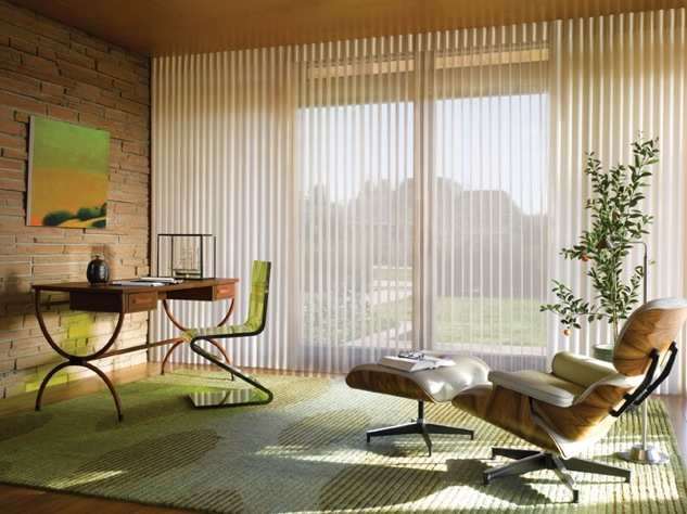 For your home office: Luminette® Privacy Sheers